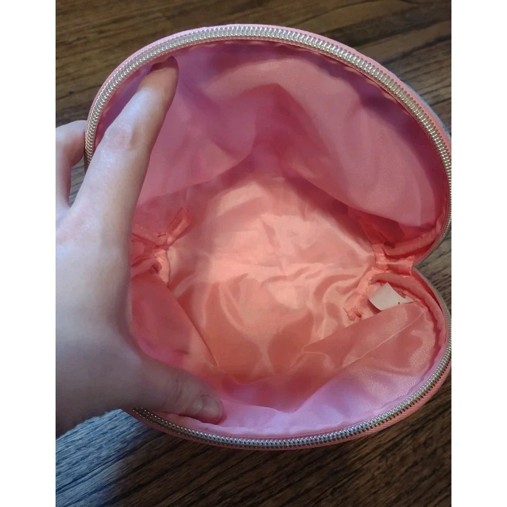 Sophia Joy Floral Makeup Bag Watercolor Pink Blue Aesthetic Cosmetic Pouch
